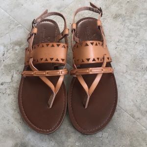 American Eagle 🦅 leather sandals